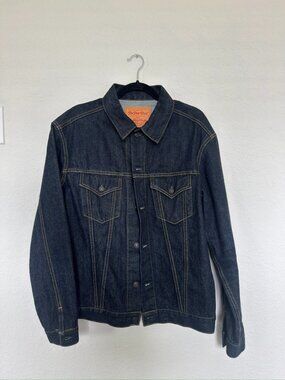 Like New The Flat Head Men's Denim Jacket 44 Made in Japan